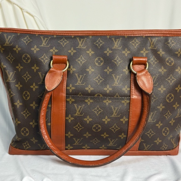 (R894) LOUIS VUITTON Weekend Monogram MM Tote - Picture 4 of 6